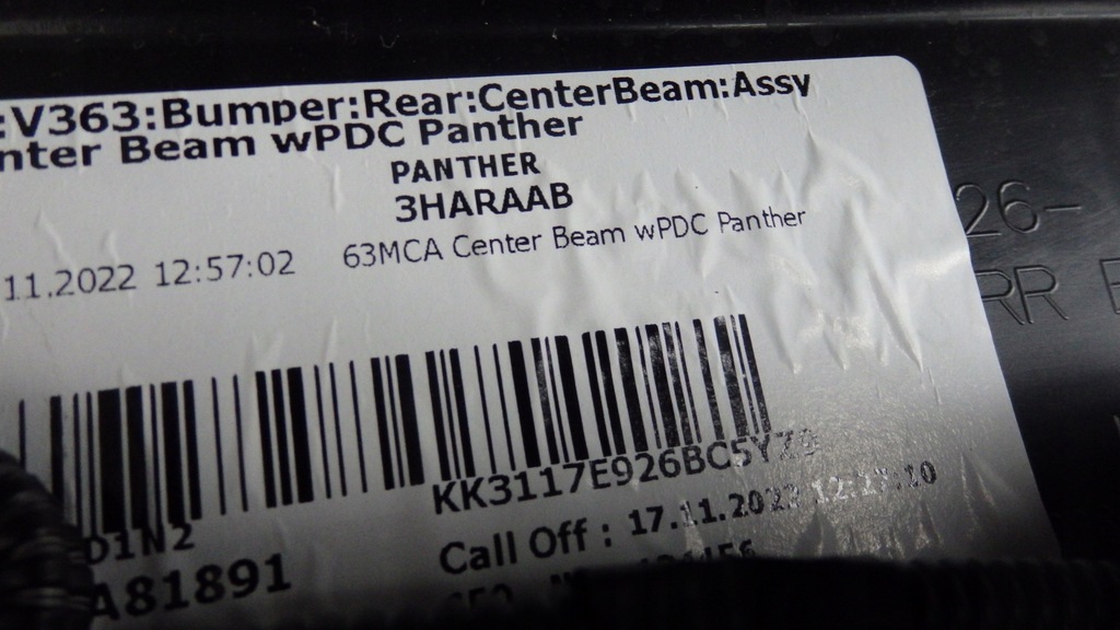 фото №6, Ford transit mk8 lift бампер задний 2 x pdc