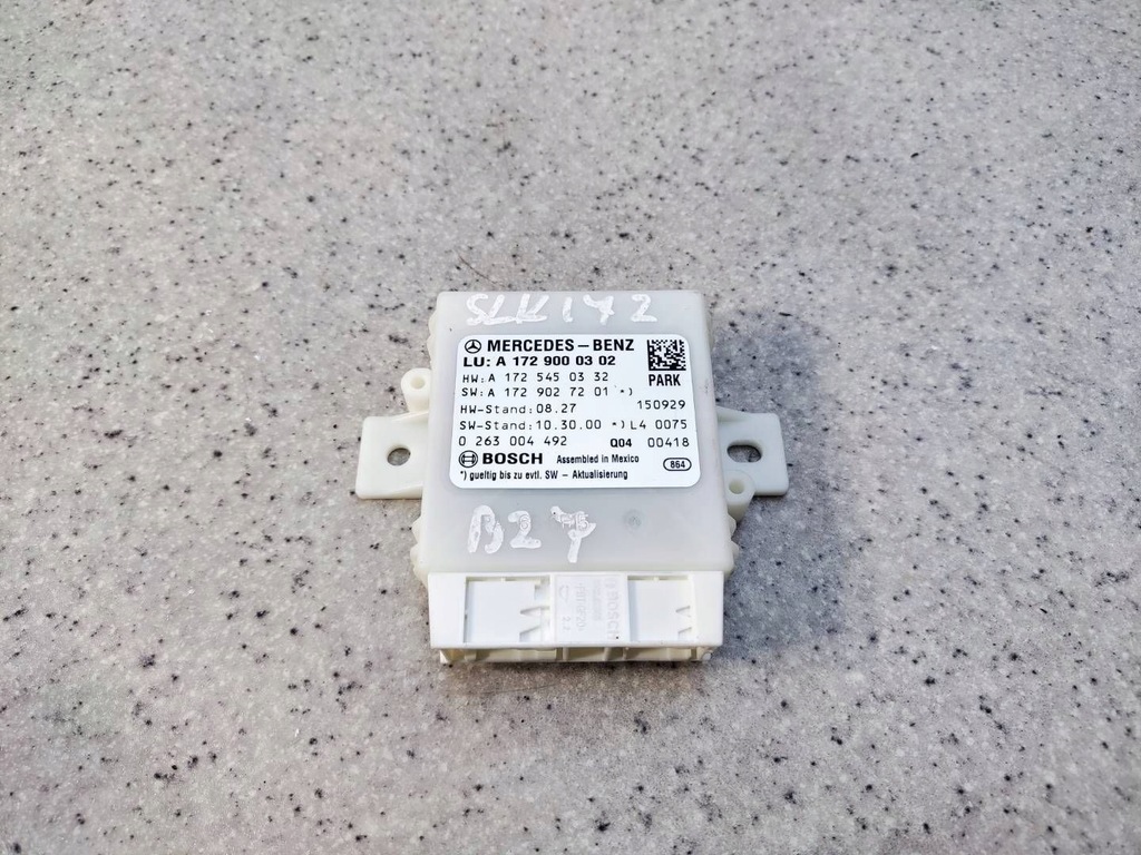 фото №1, Модуль блок керування паркування pdc mercedes slk r172 w172 a1725450332