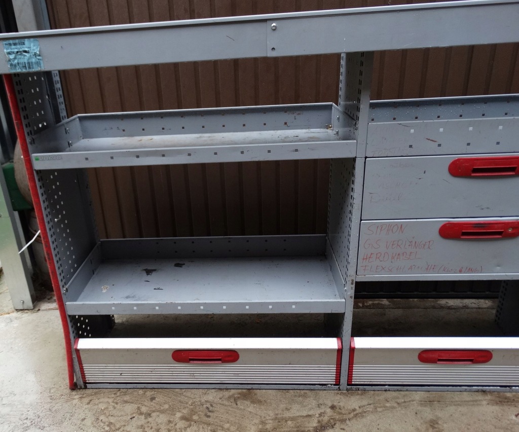 фото №3, Vw transporter t5 regał обшивка автобус sortimo