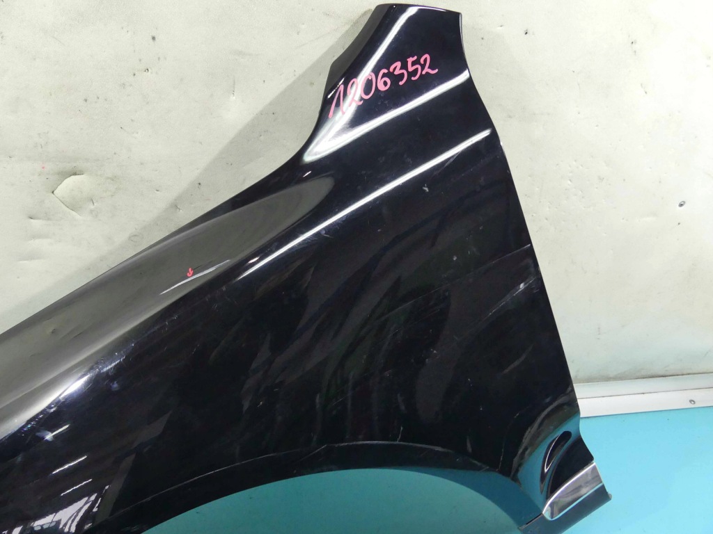 фото №8, Крыло перед левый vw touareg i 7l 02-06 чёрный