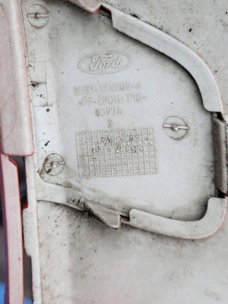 фото №13, Бампер передний перед ford focus 3 iii mk3 красный оригинальный номер