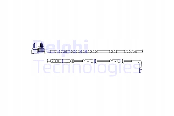 фото №2, Delphi lz0316 контакт попереджувальний, знос накладок гальмівних