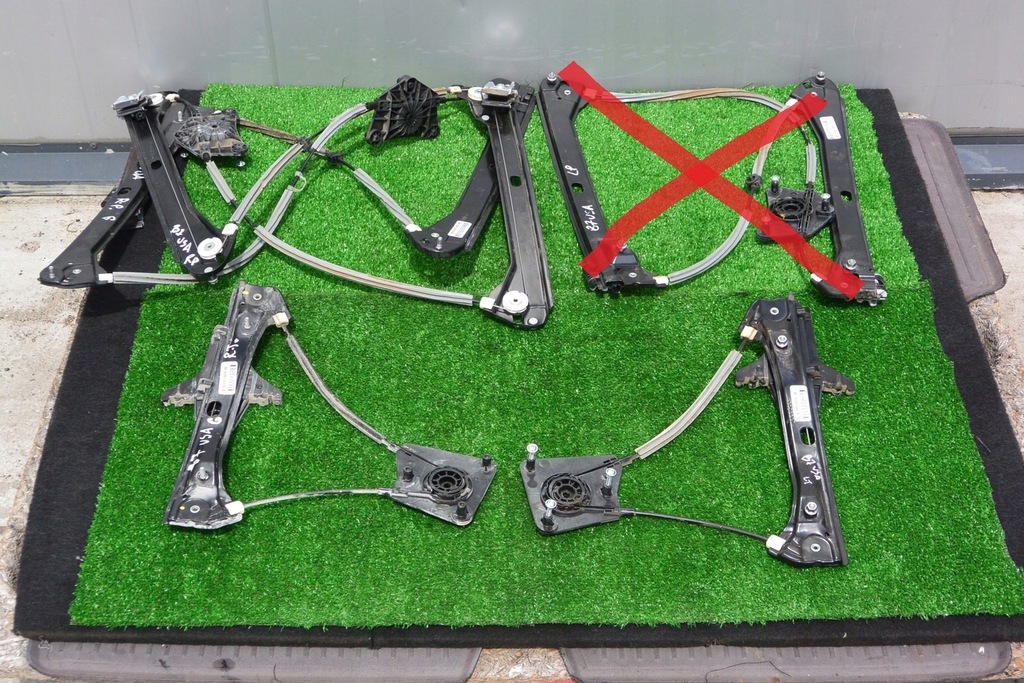 фото №1, Механизм подъемник окон дверь vw passat b7 usa