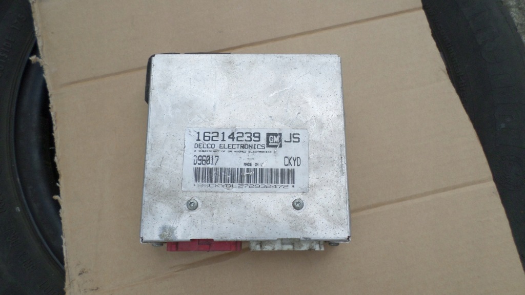 фото №1, Бортовий комп'ютер двигуна 16214239 opel js ckyd