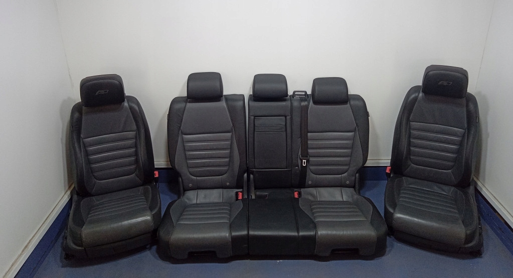 фото №1, Vw touareg ii 7p lift сидіння заднє сидіння r-line комплект шкіра