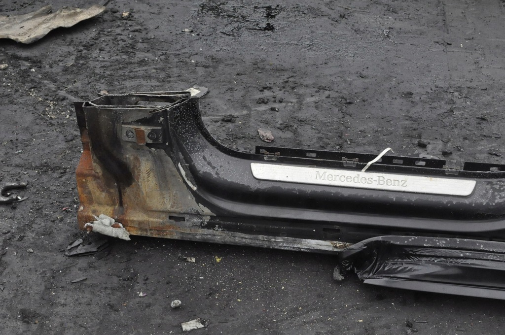 фото №2, Mercedes a w177 блок двигателя порог левый