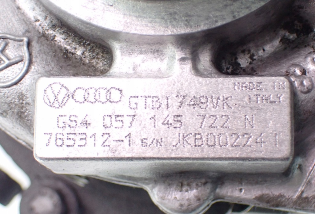 фото №14, Турбонагнетатель турбина правая 057145722n audi a8 d3