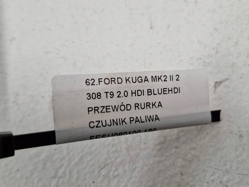 фото №7, Ford kuga 2 ii mk2 308 t9 2.0hdi bluehdi шланг wąż трубка датчик топлива