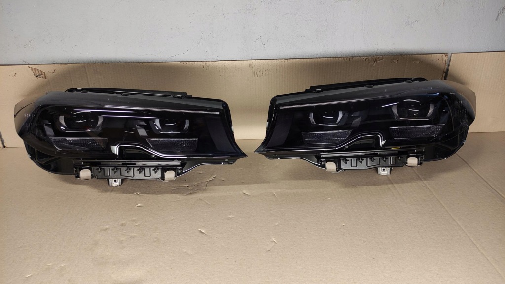 Купить Bmw 3 g20 g21 лампа левая правая передняя black shadow