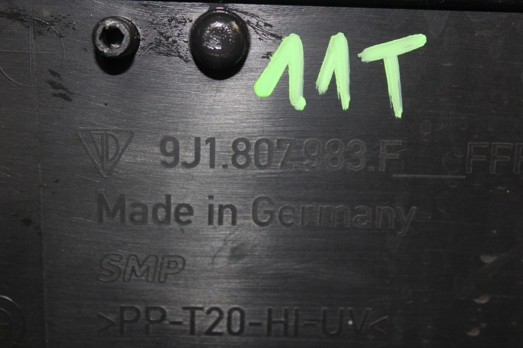 фото №7, Диффузор спойлер накладка бампер задняя porsche taycan полный 9j1807983f