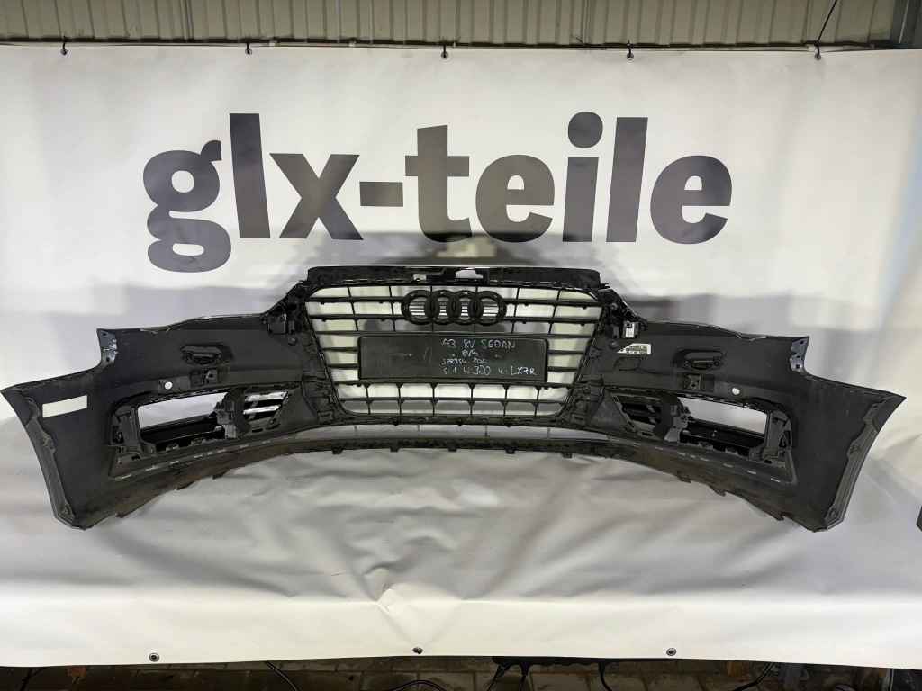 Audi a3 8v sedan 8v5 бампер перед передний lx7r sprysk. 12-16 8v5807437 Оригинал