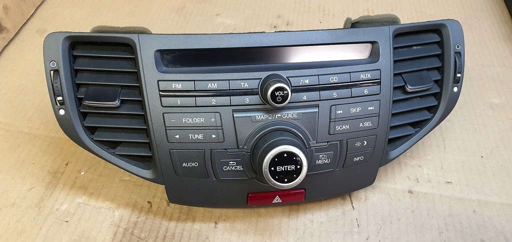 фото №1, Honda accord viii панель радио навигация