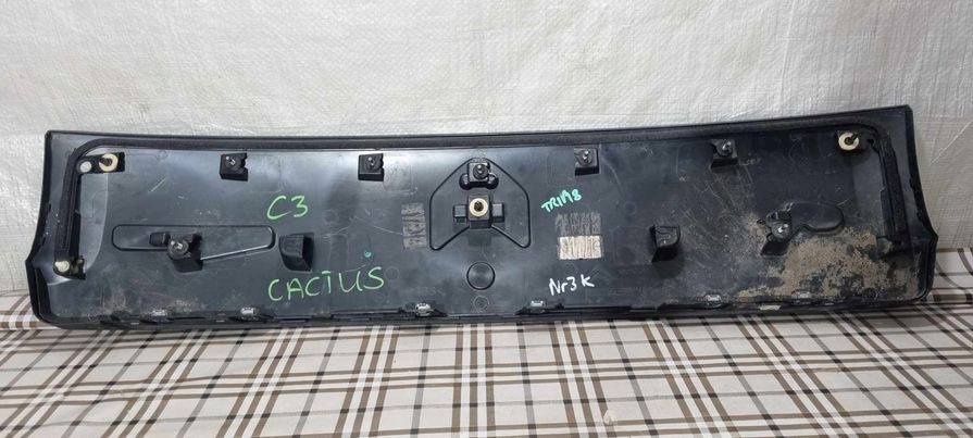 фото №4, Молдинг накладка задняя крышка багажника citroen c4 cactus