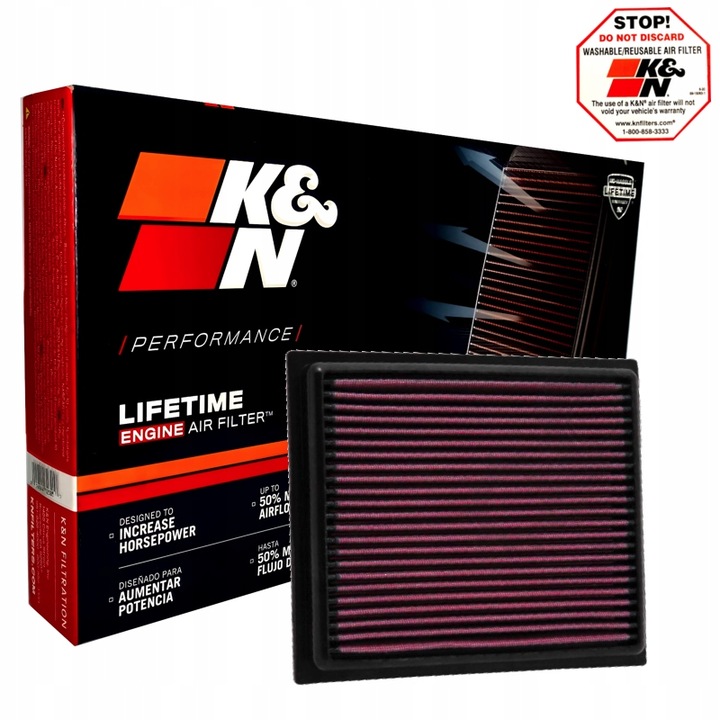 фото №1, Lexus ct nx k&n фільтр повітря 33-2435