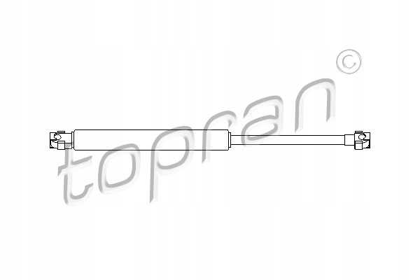 фото №1, Пружина газовая, крышка багажника topran 500 414