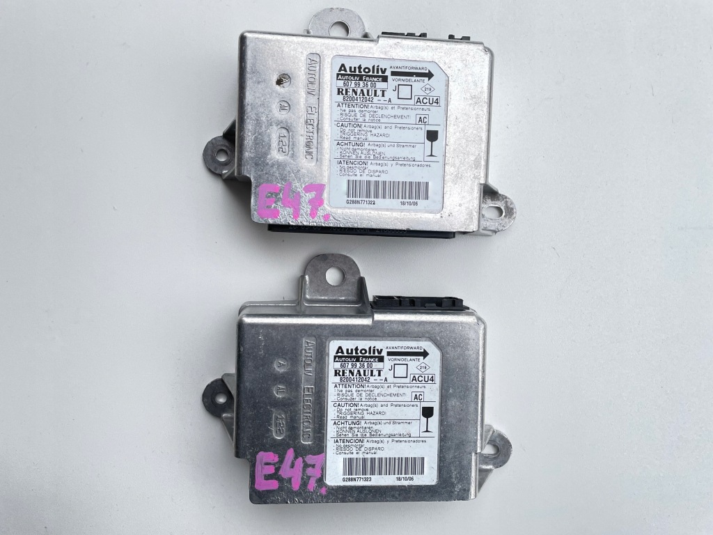 фото №1, Модуль датчик подушка безопасности подушек megane ii scenic ii