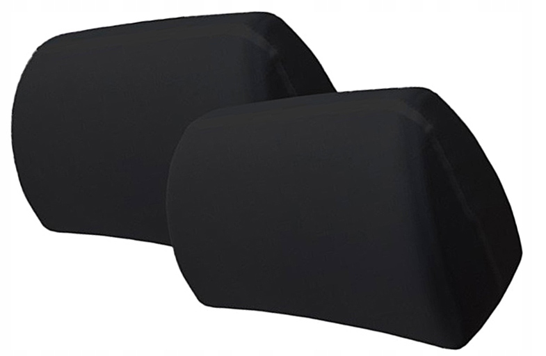 фото №1, Чехлы na подголовники, чёрные, 2 szt. q1g33