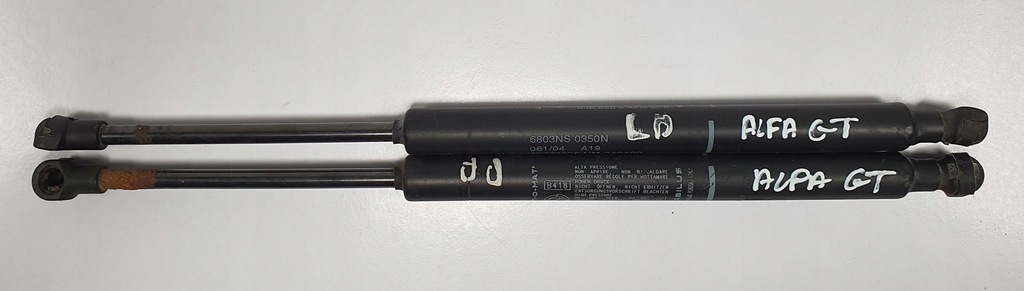 фото №1, Амортизаторы амортизаторы капот alfa romeo gt пара