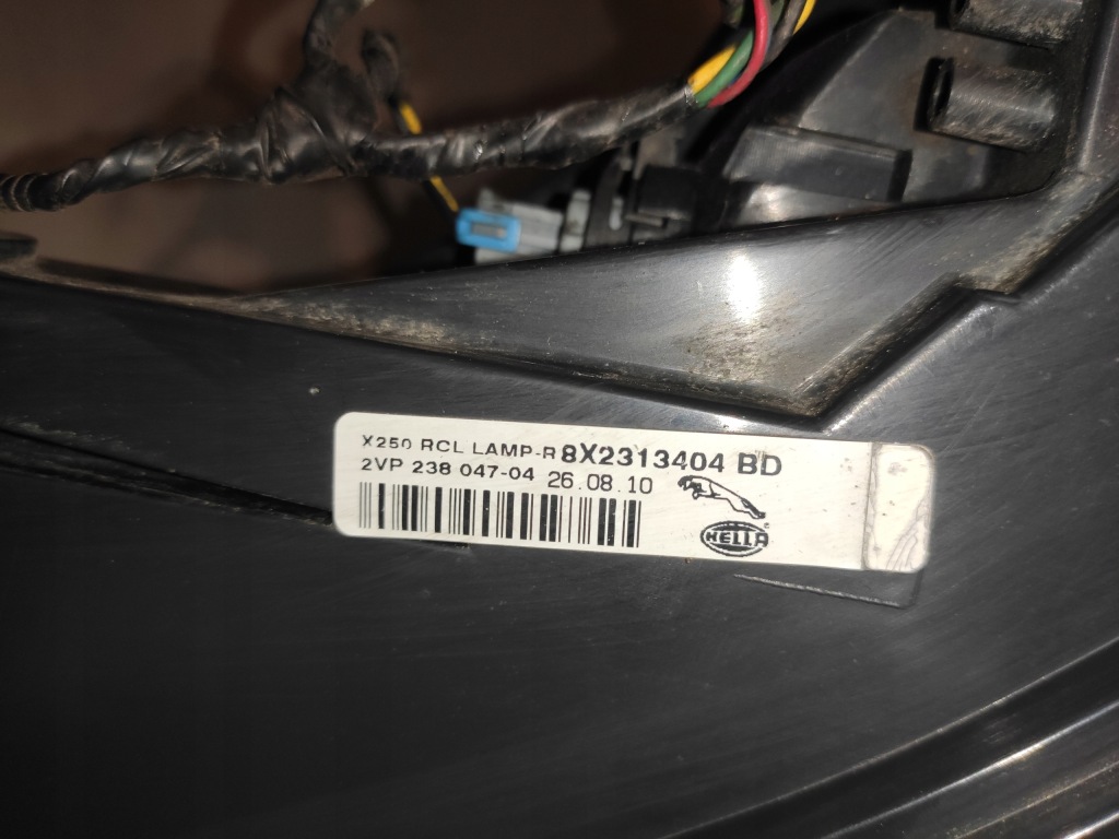 Jaguar xf x250 sedan лампа задний  правая w крыло задняя европа oryg b.ładna в Украине