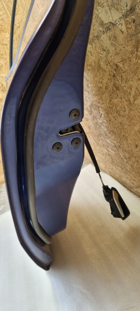 фото №11, Renault clio v двері лівий ліва задня задні 120mik колір blue iron terqh rqh