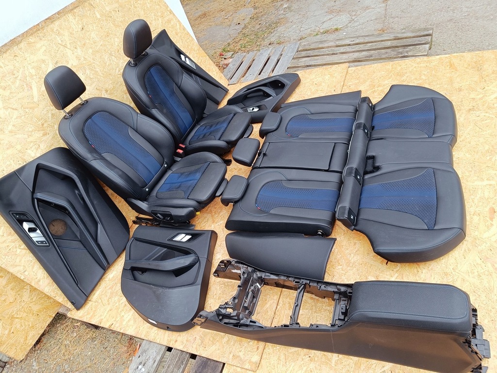 фото №8, Bmw 2 f44 kompletny середина салон сидіння m-pakiet оббивка idealny