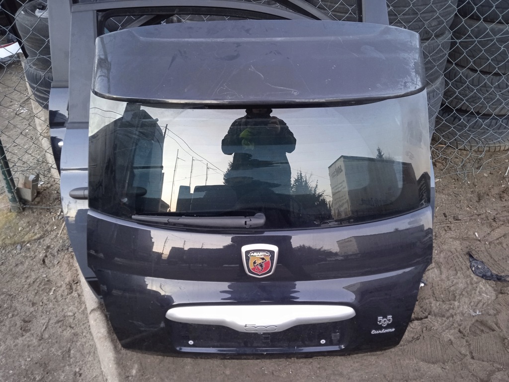 фото №1, Fiat 500 abarth кришка багажника задня