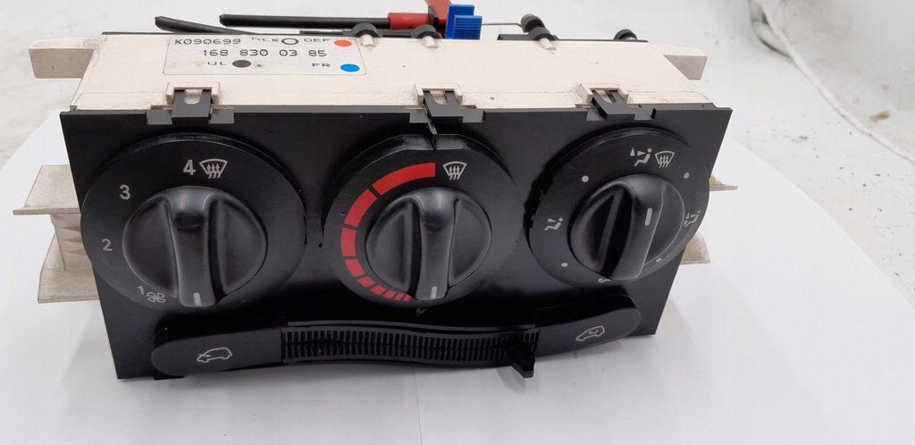 фото №8, Панель обдув mercedes a170 1.7 cdi w168 99r