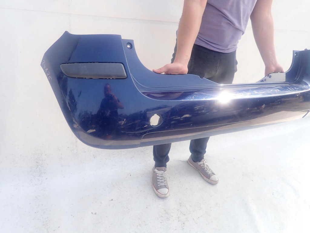 фото №4, Renault modus 04-08 бампер задняя задний