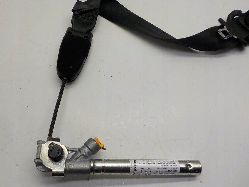 фото №9, Alfa romeo mito pas безопасности натяжитель 621360100 156098858 1560930160