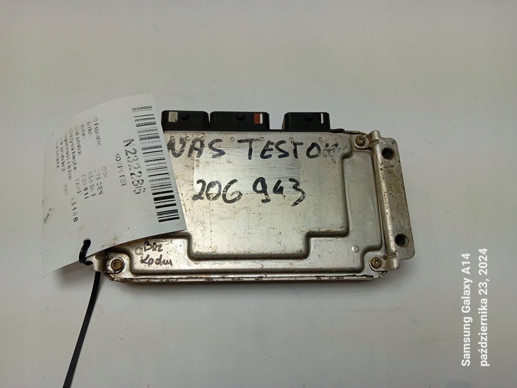 фото №1, Бортовой компьютер 9650346180 citroen xsara ii