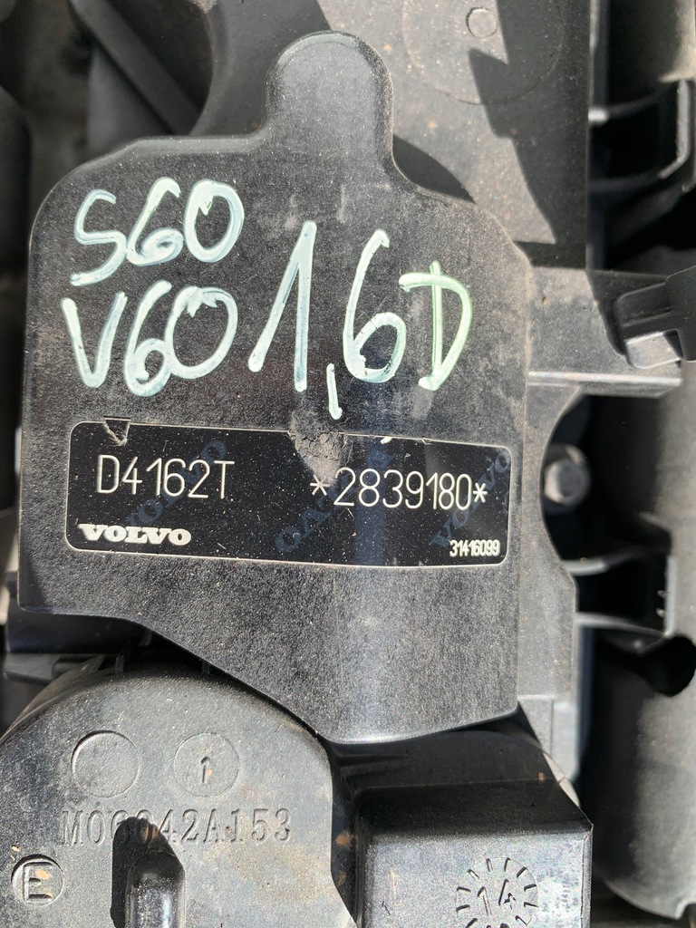 фото №9, Volvo двигатель 1.6 d4162t kompletny 89tys km 2015