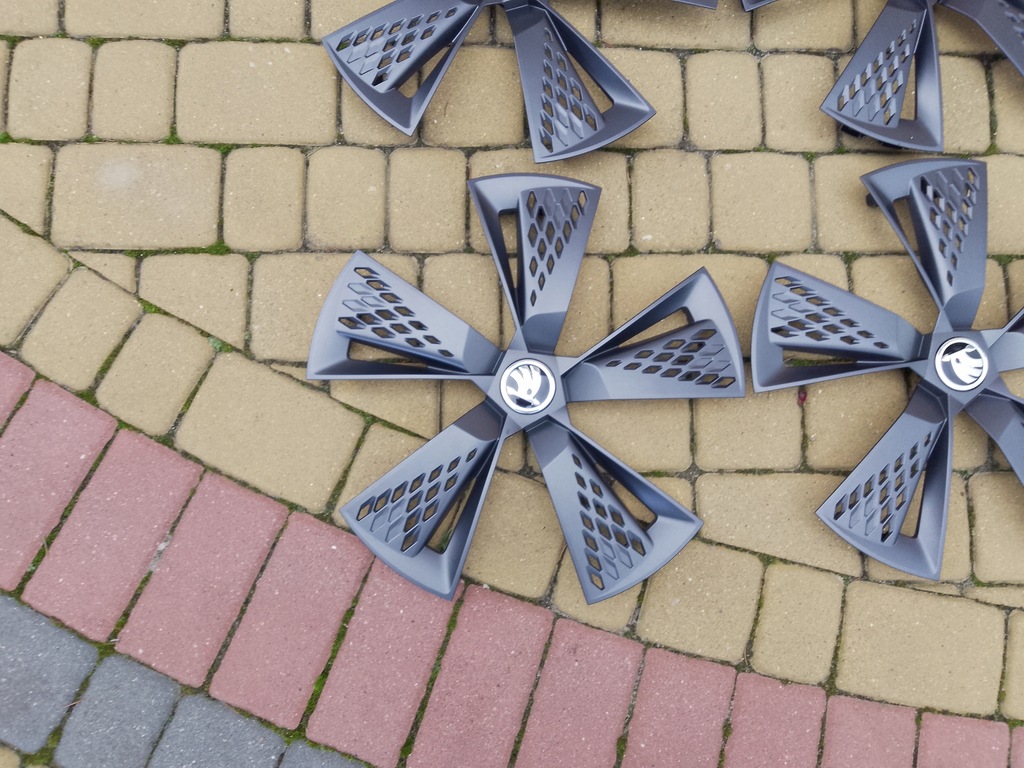 фото №7, Колпаки 17 skoda karoq 57a601169f комплект оригинал