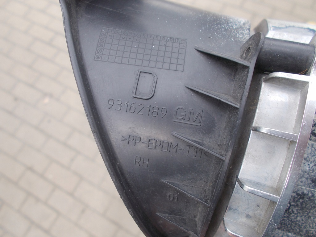 фото №8, Протитуманна фара протитуманні фари решітка opel tigra ii b 04-09r