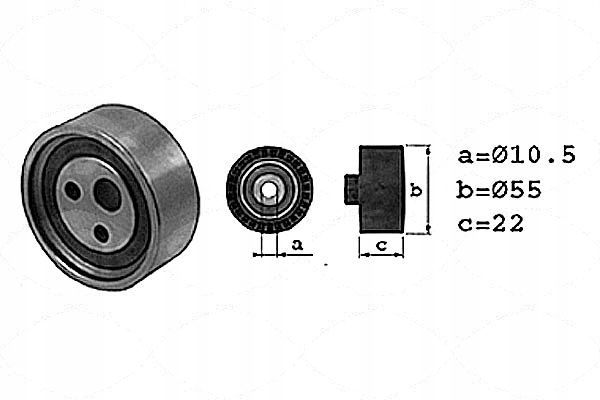 фото №2, Натяжитель ремень распределительного вала sasic