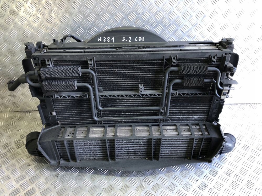 фото №1, Mercedes s w221 3.2 cdi радиатор воды кондиционер