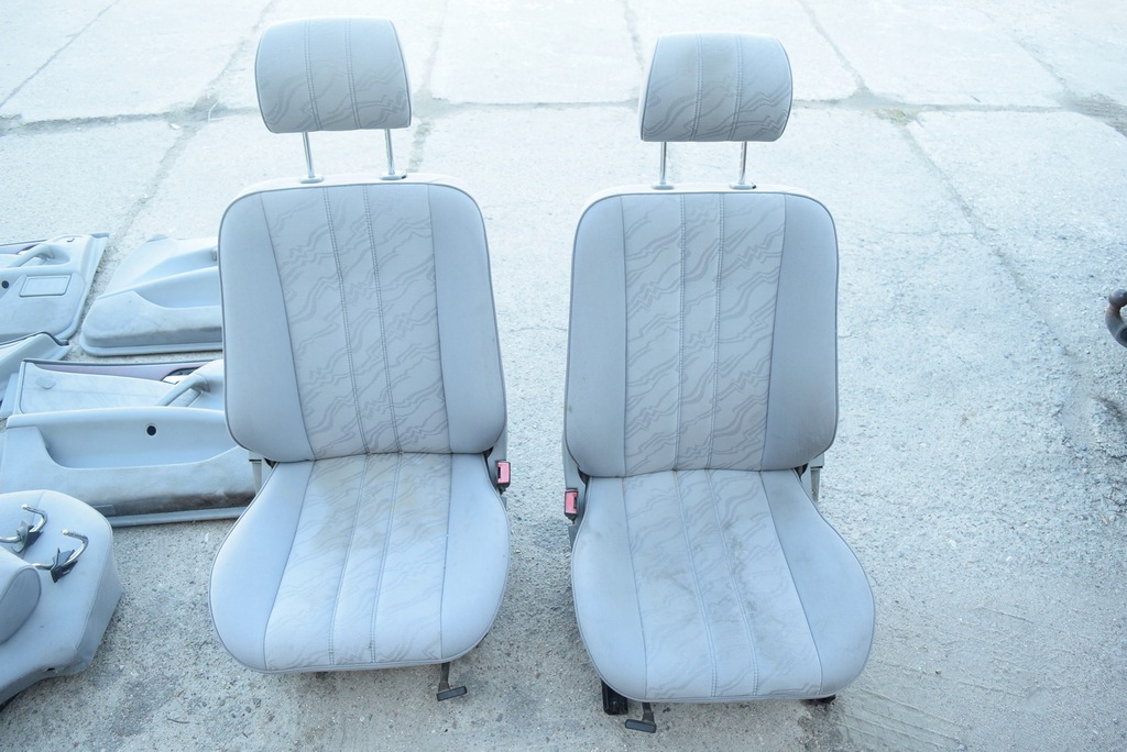 фото №10, Mercedes w210 оббивка сидіння сидіння eu szary комплект sedan