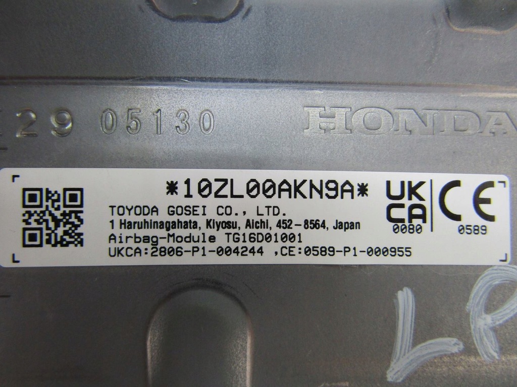 фото №6, Civic xi 23r подушка подушка безопасности левая перед передняя uk gb anglik 10zl00akn9a