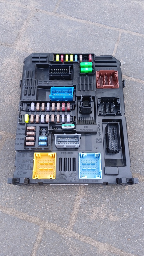 фото №1, Модуль коробка bsi opel combo e 1.5 9832880280