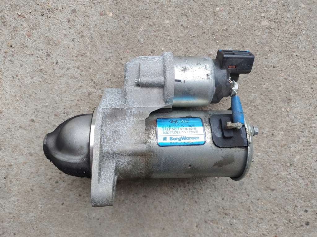 фото №1, Kia picanto iii 17- стартер 36100-07100 акция!