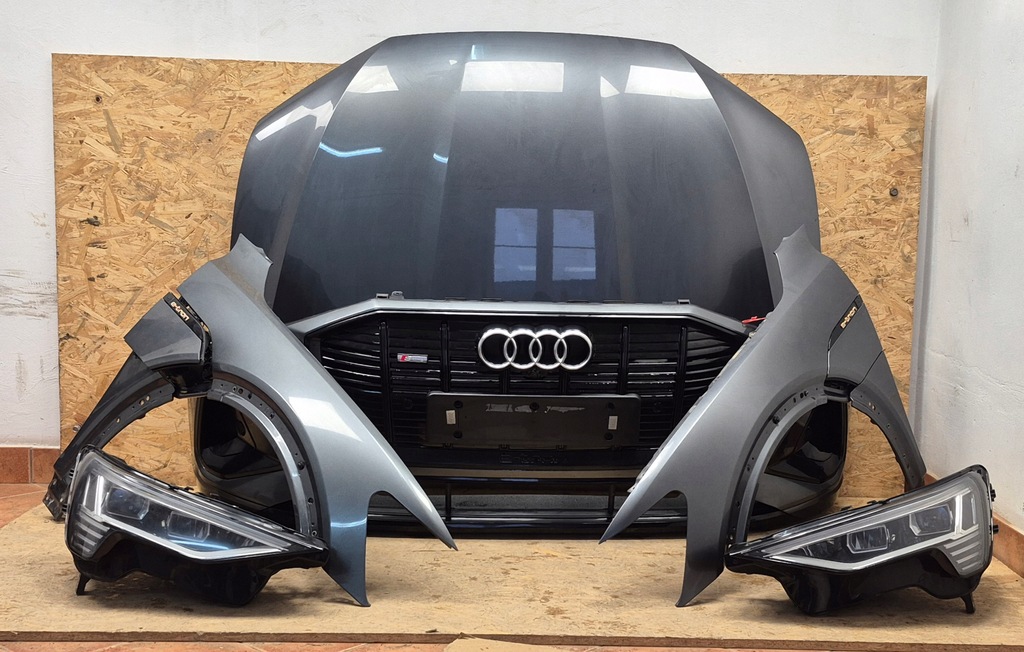 фото №9, Бампер передній kompletny do встановлення lz7s audi q8 e-tron e-tron s-line