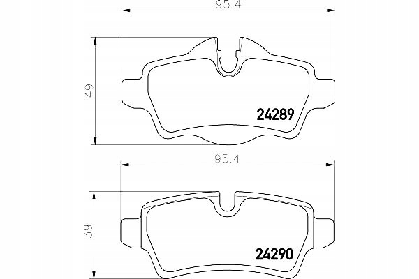 фото №2, Hella pagid гальмівні колодки гальмівні mini mini one d r56
