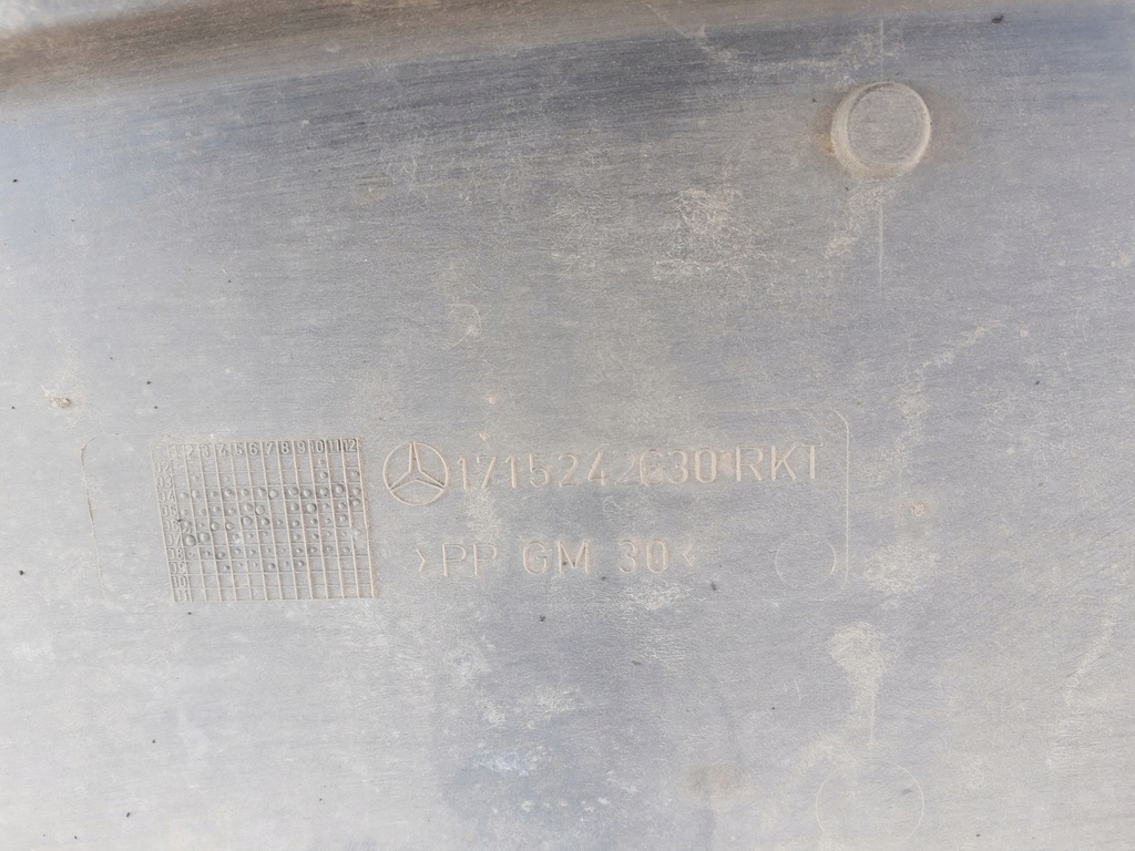 фото №3, Mercedes slk r171 защита pod двигатель+ коробка передач