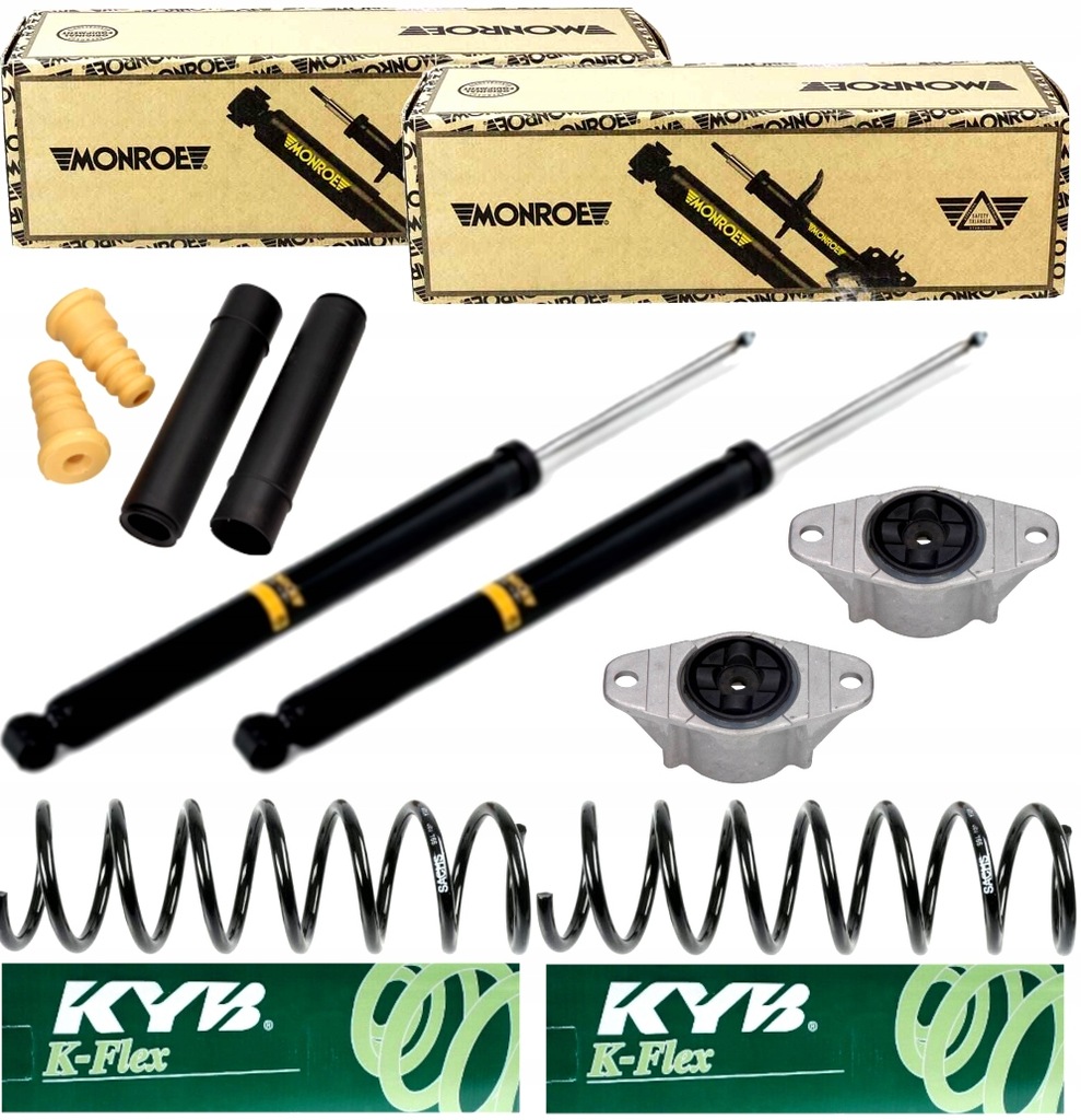 фото №1, Амортизаторы пружины задняя ford focus mkii 2 c-max monroe + kayaba