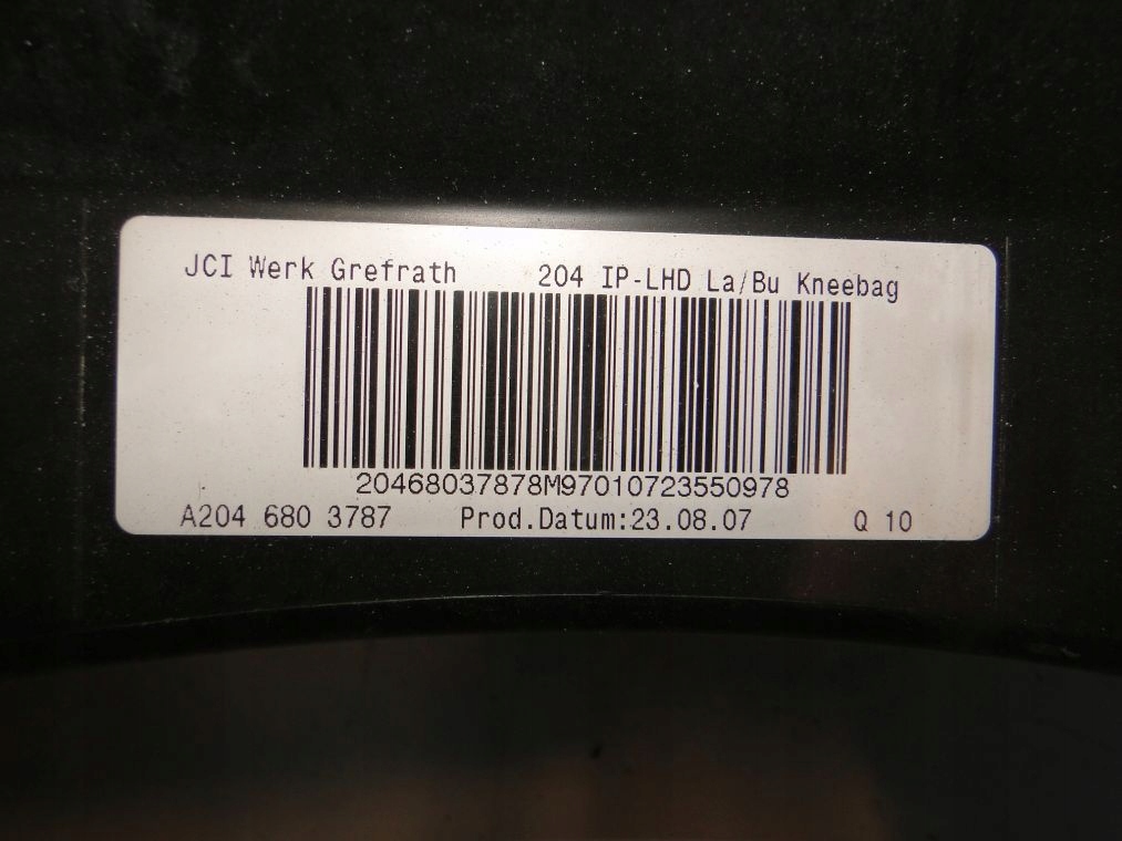 фото №9, Mercedes c klasa w204 консоль панель приладів коричнева панель приладів