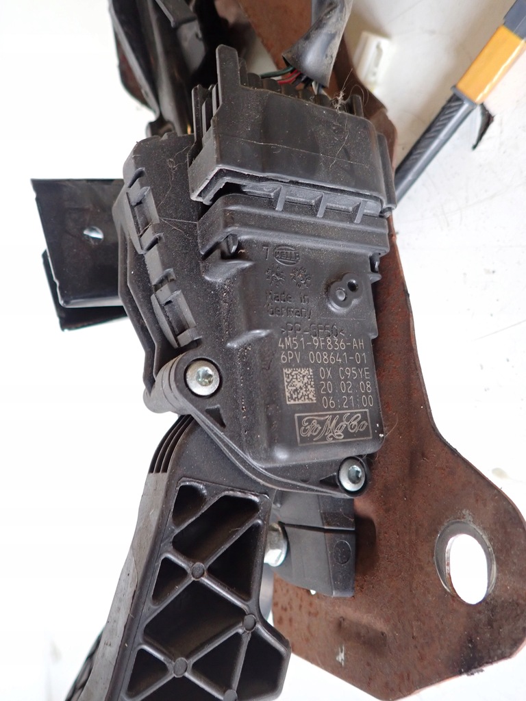 фото №6, Педаль газу i гальма потенціометр mazda 5 2008 europa 4m51-9f836-ah