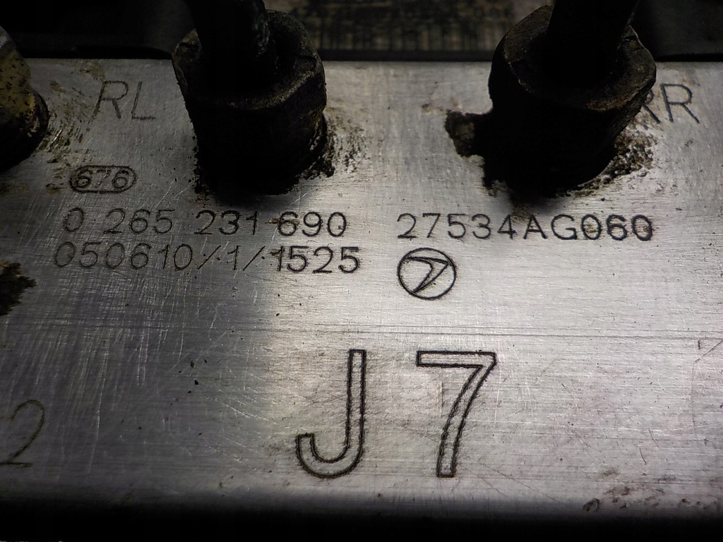 фото №8, Subaru legacy iv bp 2.5 насос abs 0265231690 j7