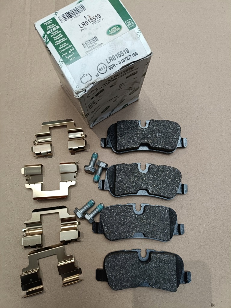 фото №3, Land rover lr015519 тормозные колодки тормозные оригинальный номер discovery range rover оригинал