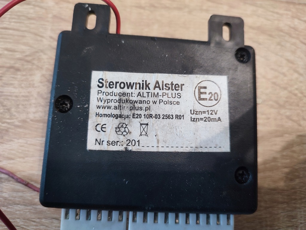 фото №3, Блок управления замка центрального alster e20