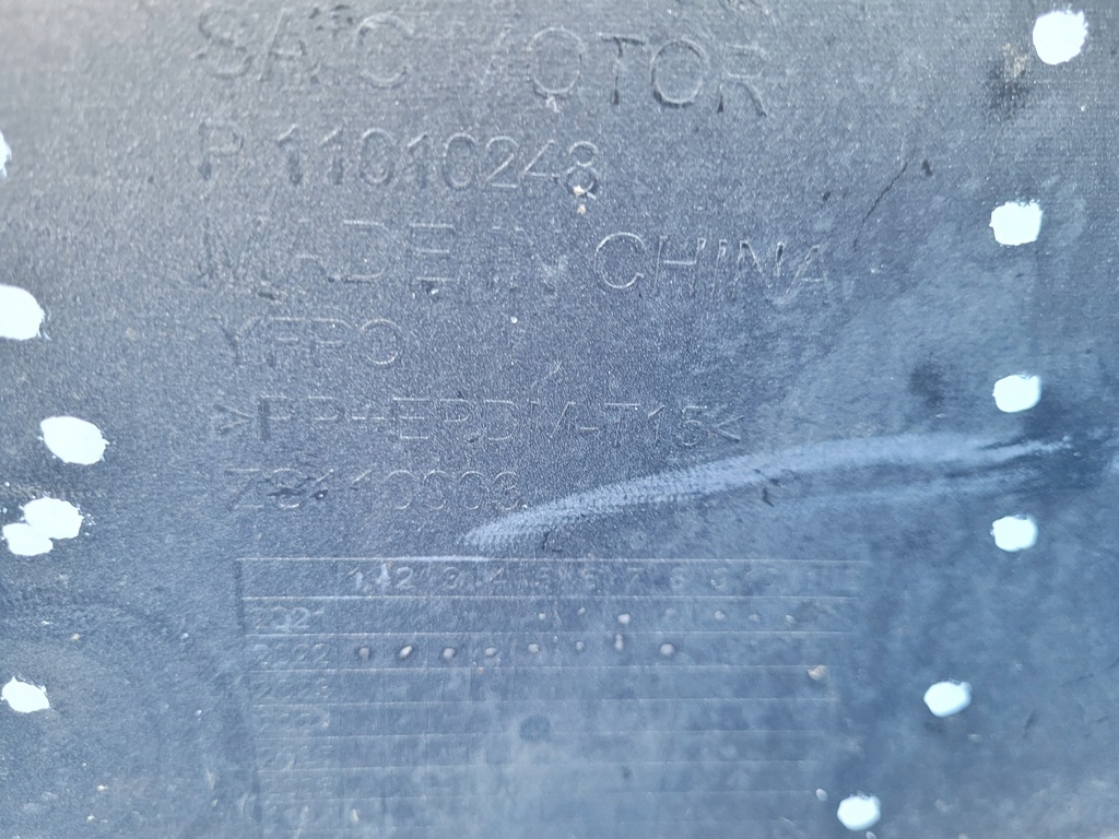 фото №15, Mg двигатель zs ev | бампер перед передний lift p11010248 | 0201