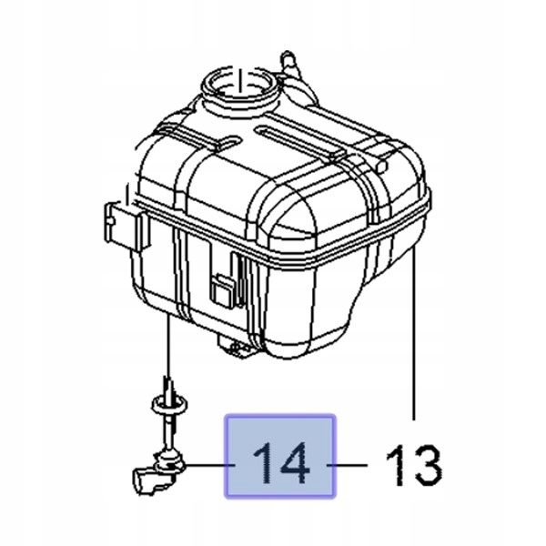 фото №6, Оригінальний номер opel датчик рівня рідина охолоджуючий opel insignia a